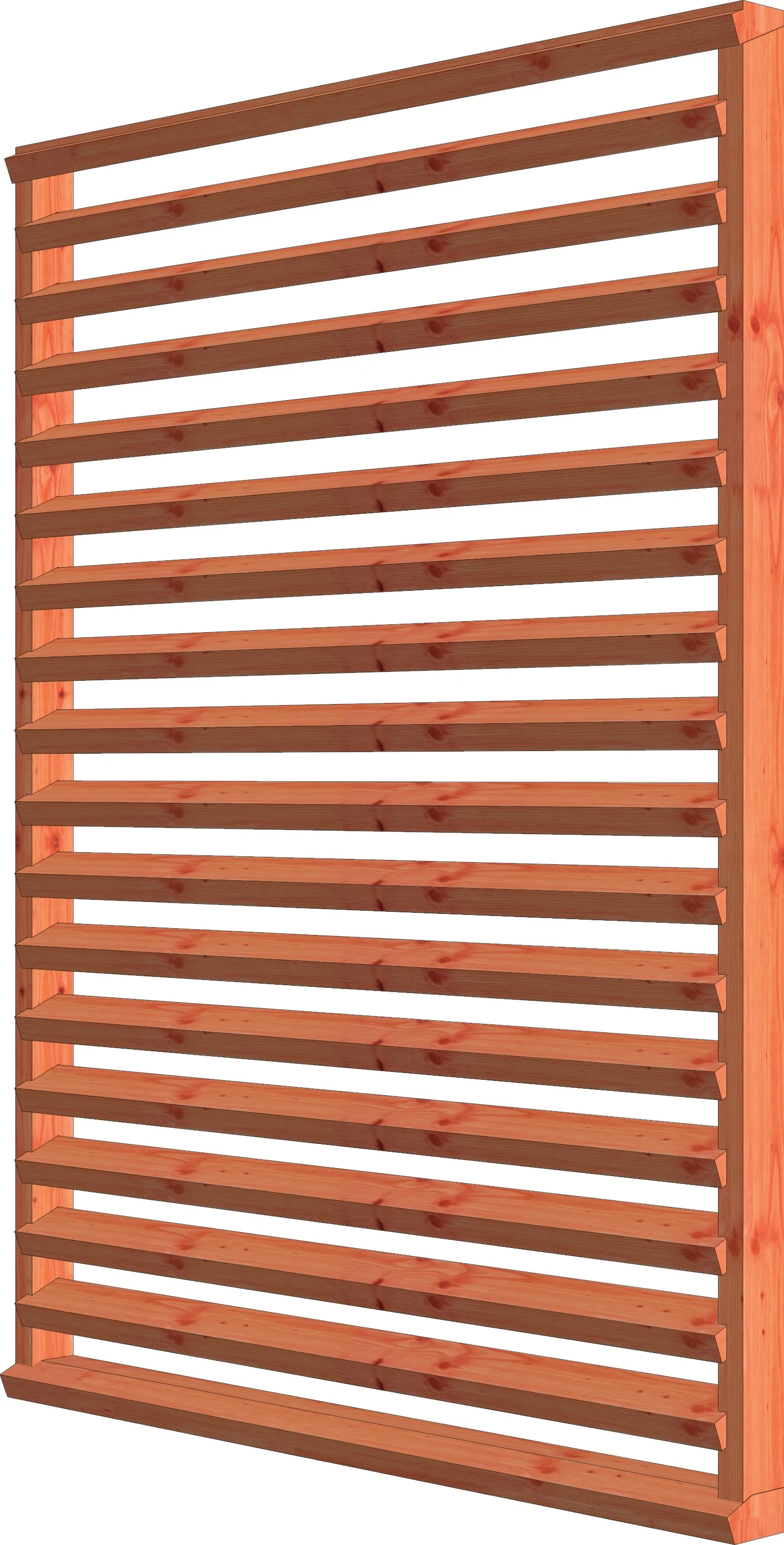 Trendhout Louvre Module B 163 x 220 cm OP = OP - Afbeelding 1